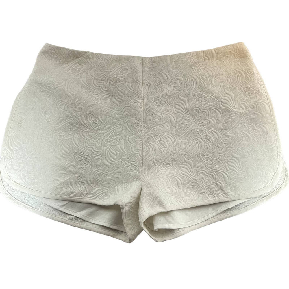 Elegant White Jean Shorts